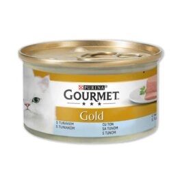 GOURMET GOLD MOUSSE CU TON, PURINA, 85 GRAME